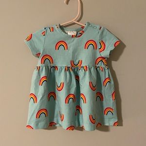NWOT Hanna Andersson Rainbow dress
